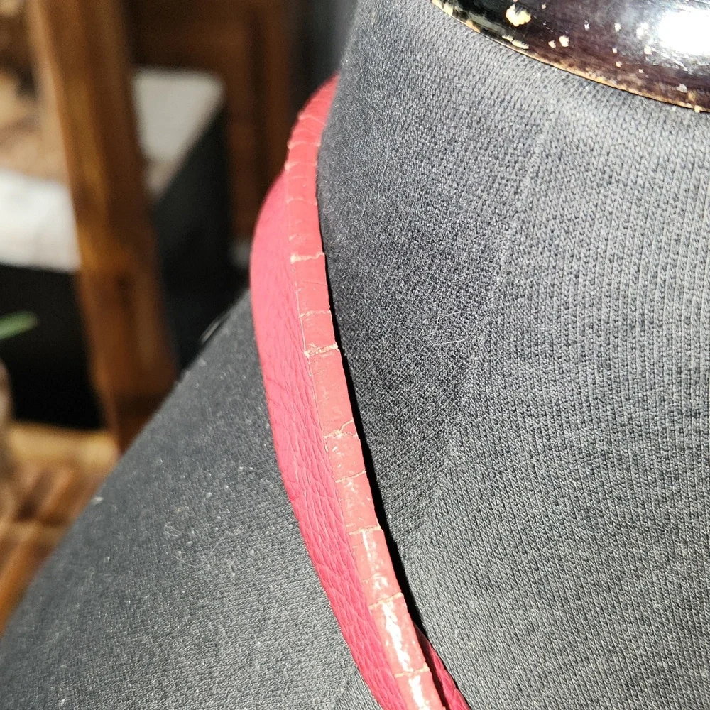 Barr+Barr Red Leather Bag - Picture 10 of 14